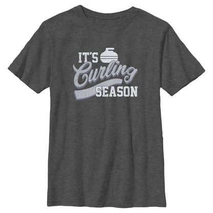 Boy's Lost Gods It’s Curling Season T-Shirt