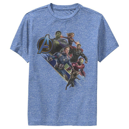 Boy's Marvel Avengers: Endgame Hero Streaks Performance Tee