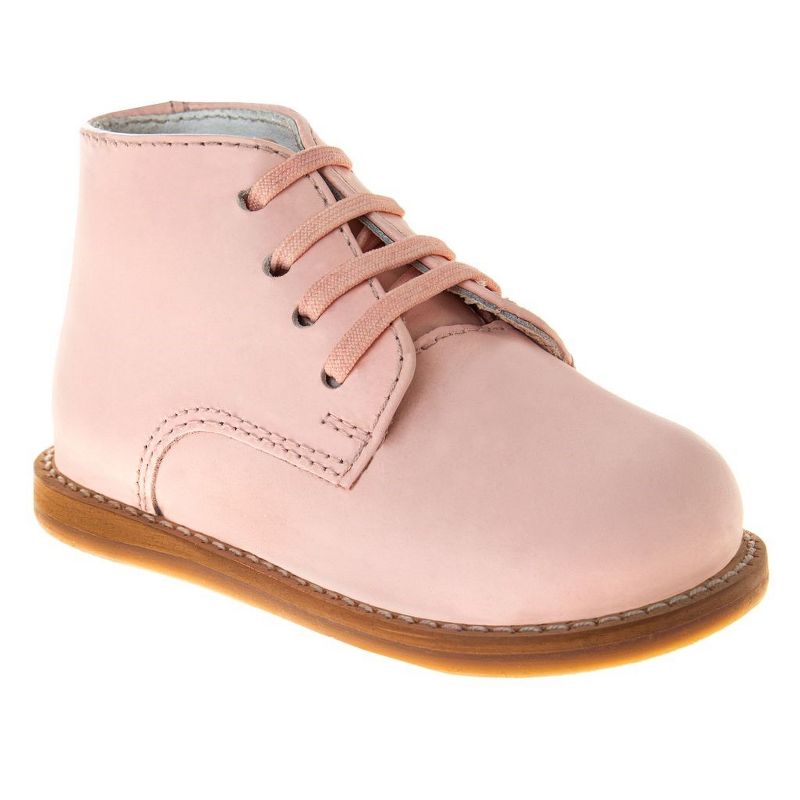 Josmo Logan Toddler Leather Boys/Girls Non-Slip First Walker Baby Shoes