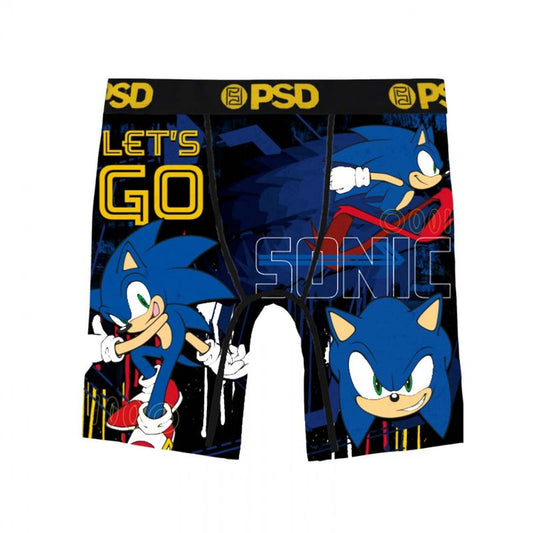Kids Sonic the Hedgehog Let's Go PSD Boxer Briefs