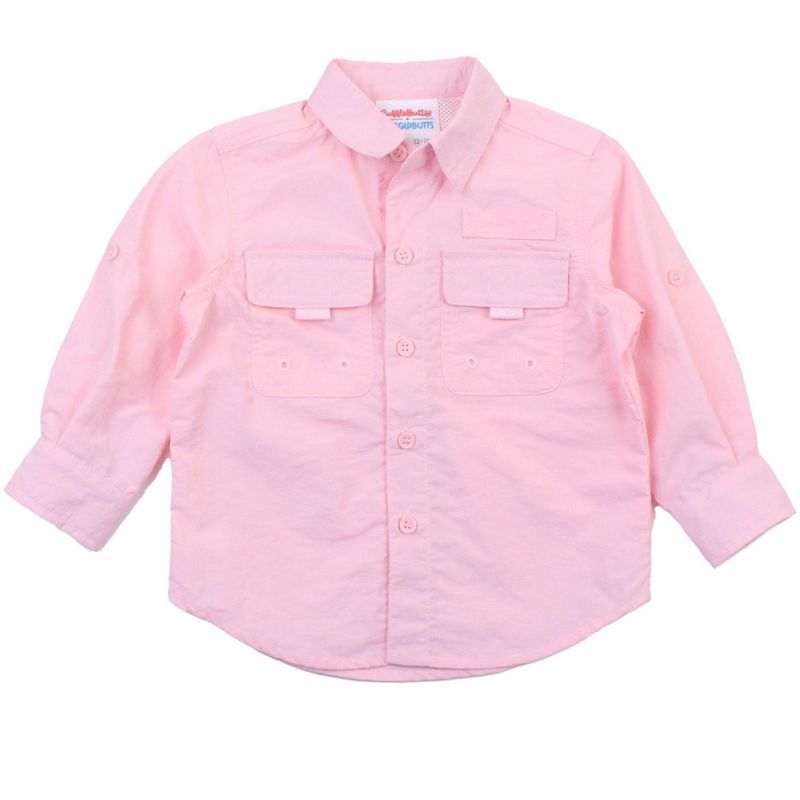RuggedButts Boys UPF50+ Sun Protective Button Down Shirt