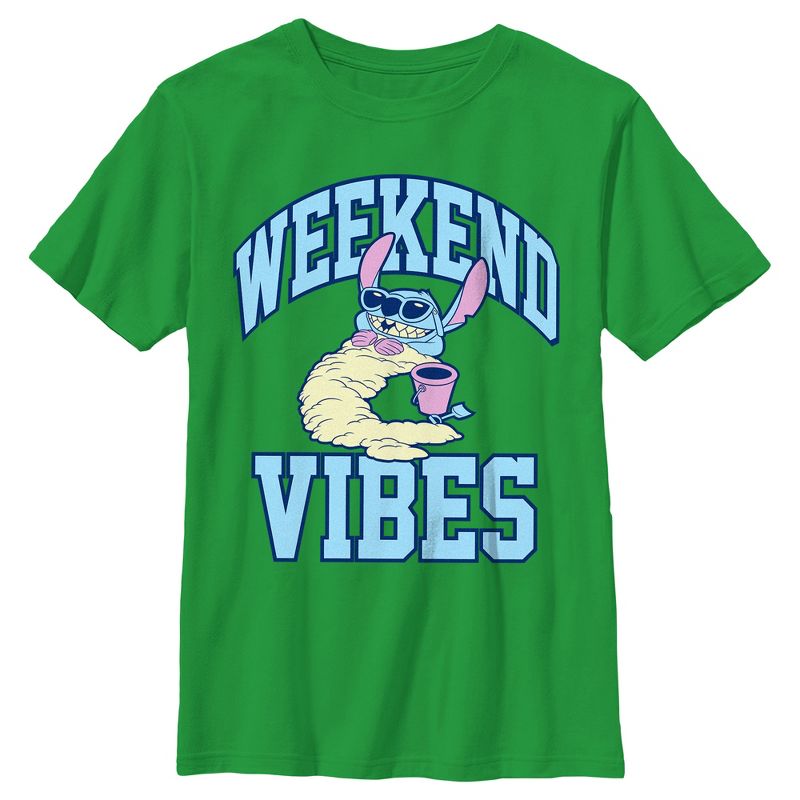 Boy's Lilo & Stitch Weekend Vibes T-Shirt
