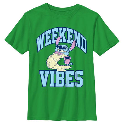 Boy's Lilo & Stitch Weekend Vibes T-Shirt