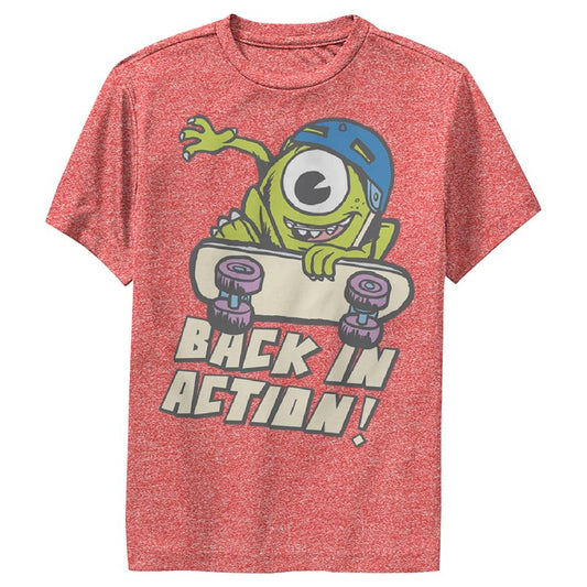 Boy's Monsters Inc Mike Back in Action Performance Tee