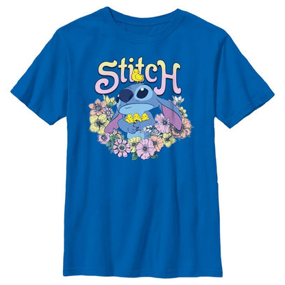 Boy's Lilo & Stitch Springtime Stitch T-Shirt