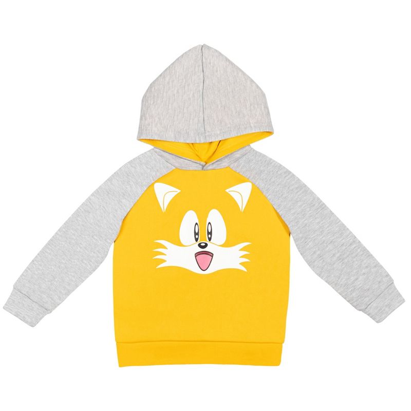 SEGA Sonic the Hedgehog Fleece Raglan Pullover Hoodie