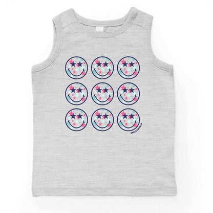 بلوزة شبابية بدون أكمام بنقشة نجوم وطنية من متجر جونيبر