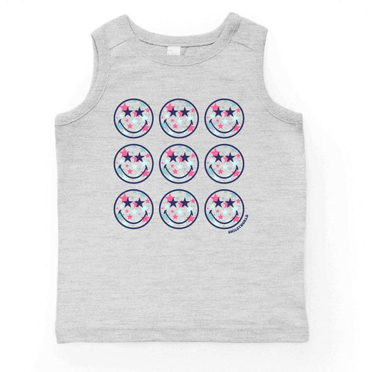 بلوزة شبابية بدون أكمام بنقشة نجوم وطنية من متجر جونيبر