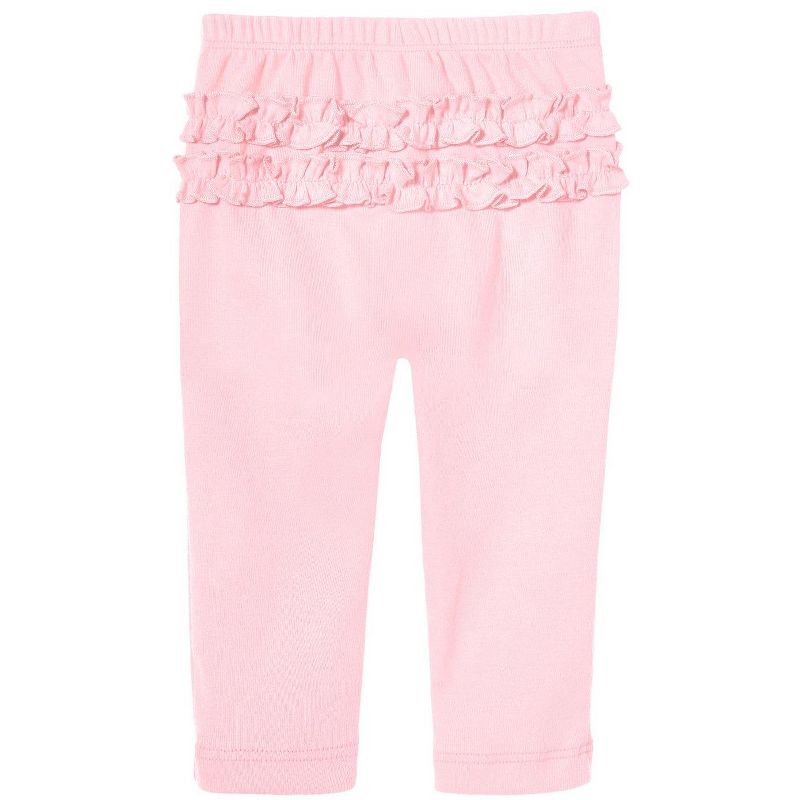 City Threads USA-Made Baby Ruffle Butt Soft Cotton Leggings