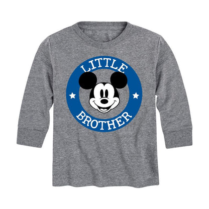 Boys' - Disney - Mickey Little Brother Long Sleeve Graphic T-Shirt