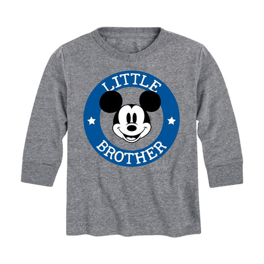 Boys' - Disney - Mickey Little Brother Long Sleeve Graphic T-Shirt