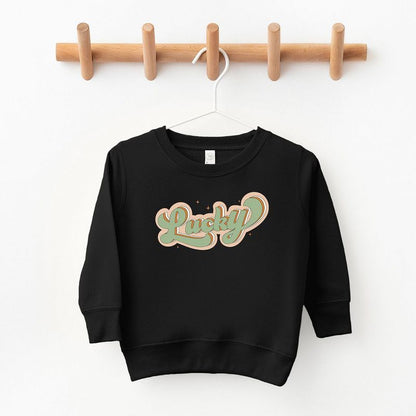The Juniper Shop Lucky Retro Stars Toddler Graphic Sweatshirt