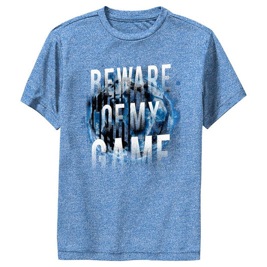 Boy's Lost Gods Beware of My Game Soccer Performance Tee