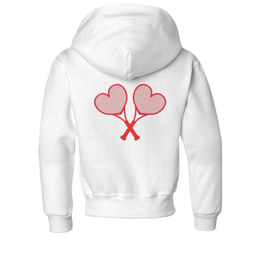 Love All Tennis Kids Hooded Sweatshirt