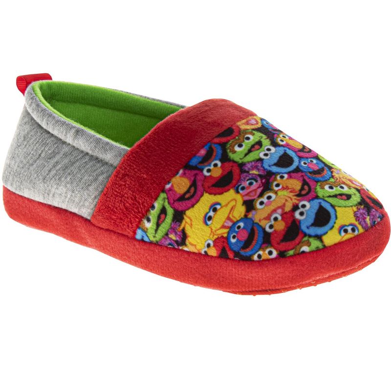 Sesame Street All Your Friends Dual Sizes Boys Slippers (Toddlers)