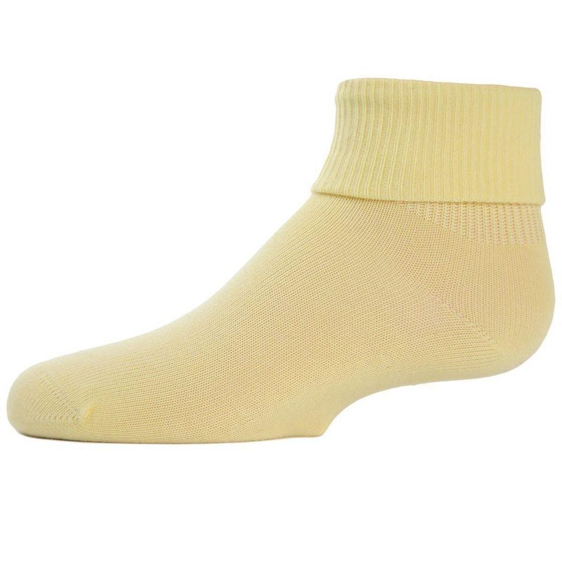 Memoi Kids' Triple Roll Cotton Blend Ankle Socks (Part 2)