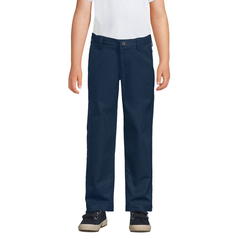 بنطال تشينو رياضي للأطفال من Lands' End Iron Knee