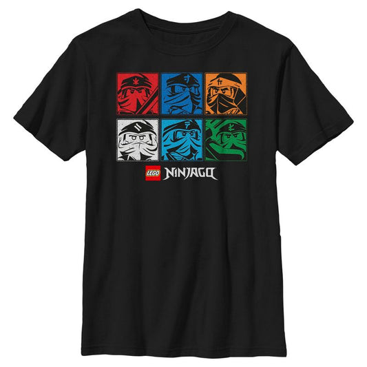تي شيرت للأولاد بصور شخصيات LEGO®: Ninjago