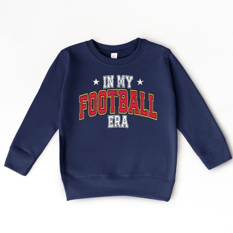 The Juniper Shop In My Football Era - Red Toddler Graphic Sweatshirt
