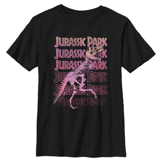 Boys Jurassic World T. Rex Skeleton T Shirt