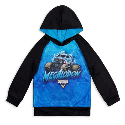 Monster Jam Maximum Destruction El Toro Loco Grave Digger Fleece Pullover Hoodie Toddler