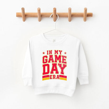 The Juniper Shop In My Game Day Era - Red Toddler Graphic Sweatshirt