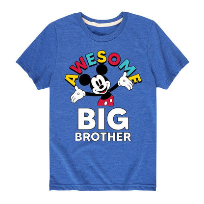 Boys' - Disney - Awesome Big Brother Short Sleeve Graphic T-Shirt