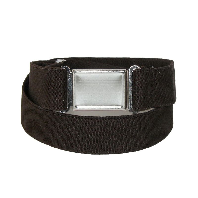 CTM Kids' Elastic Stretch Adjustable Belt with Magnetic Buckle