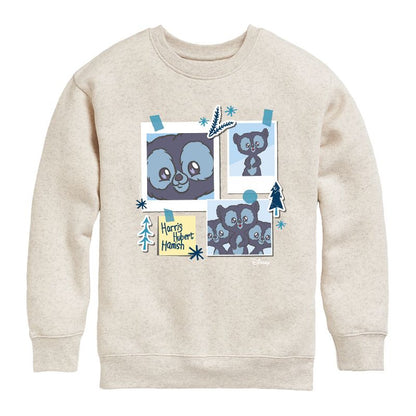 Boys' - Disney - Harris, Hubert, & Hamish Graphic Long Sleeve Fleece Sweatshirt