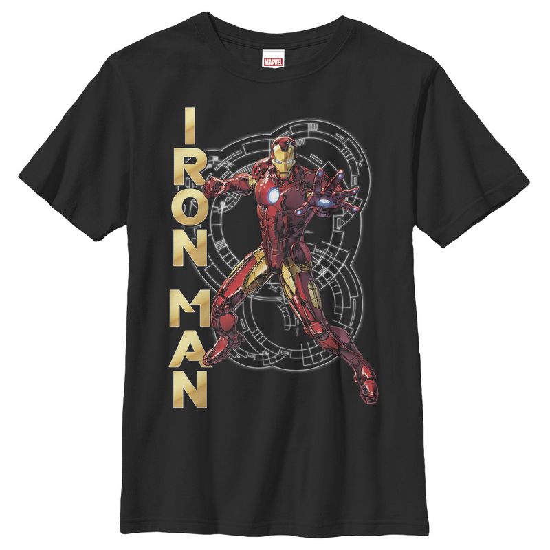 Boy's Marvel Iron Man Technology T-Shirt