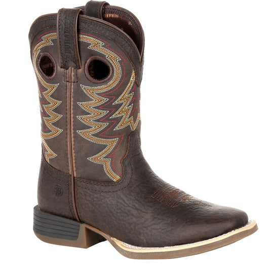 حذاء Durango® Lil' Rebel Pro™ Western للأطفال، DBT0219، بني