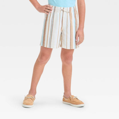 Boys' Textured 'Above the Knee' Pull-On Shorts - Cat & Jack™