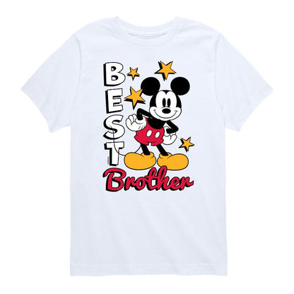 Boys' - Disney - Best Brother Short Sleeve Graphic T-Shirt