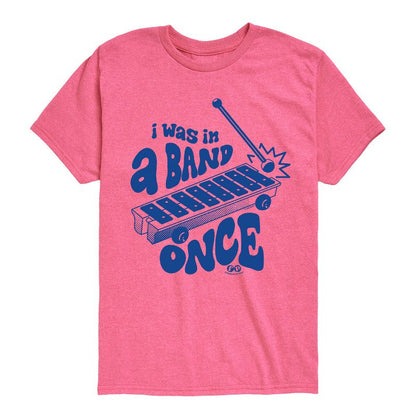 تي شيرت جرافيكي بأكمام قصيرة للأولاد من فيشر برايس - كنت في فرقة موسيقية ذات مرة