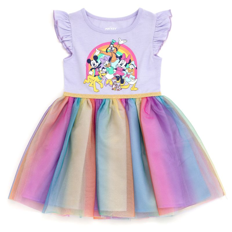 Disney July 4th Girls Tulle Dress Little Kid to Big Kid
