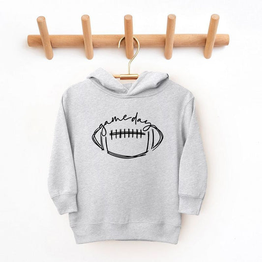 The Juniper Shop Football Game Day Toddler Graphic Hoodie