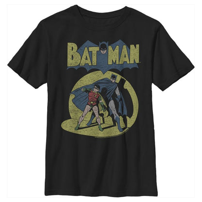 Boy's Batman Hero and Sidekick Spotted T-Shirt