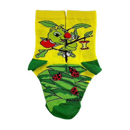 Caterpillar Socks - Medium from the Sock Panda (Ages 3-7)