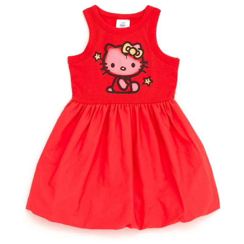 Hello Kitty Bubble Ribbed Dress