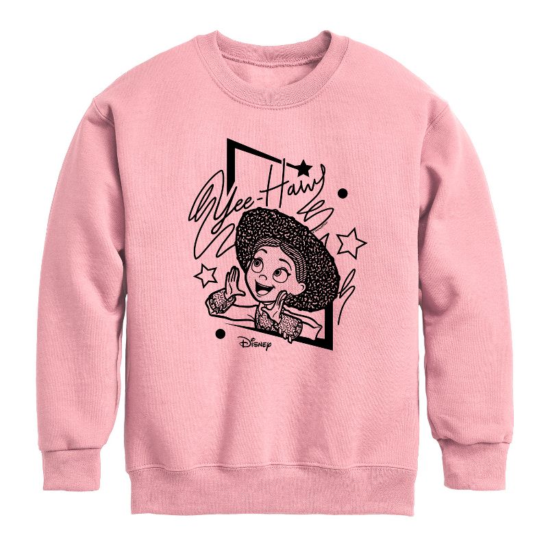 Boys' - Disney - Jesse Yeehaw Graphic Long Sleeve Fleece Sweatshirt