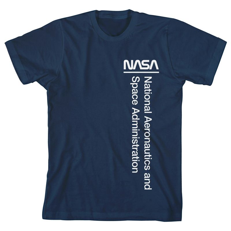 تيشيرت شبابي من إدارة الطيران والفضاء الوطنية الأمريكية (ناسا)