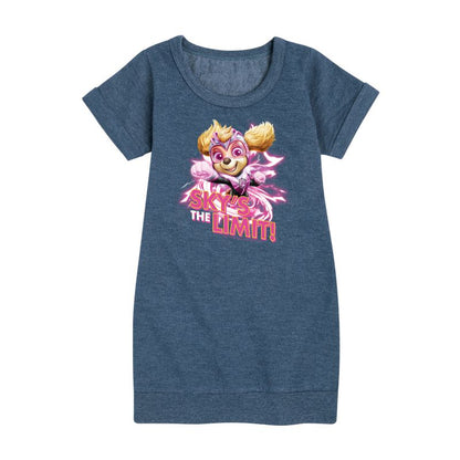 Girls' - Paw Patrol - Skys The Limit Graphic Short Sleeve Fleece Dress
