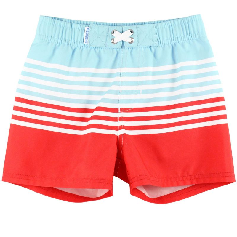 RuggedButts Baby Boys UPF50+ Swim Trunks