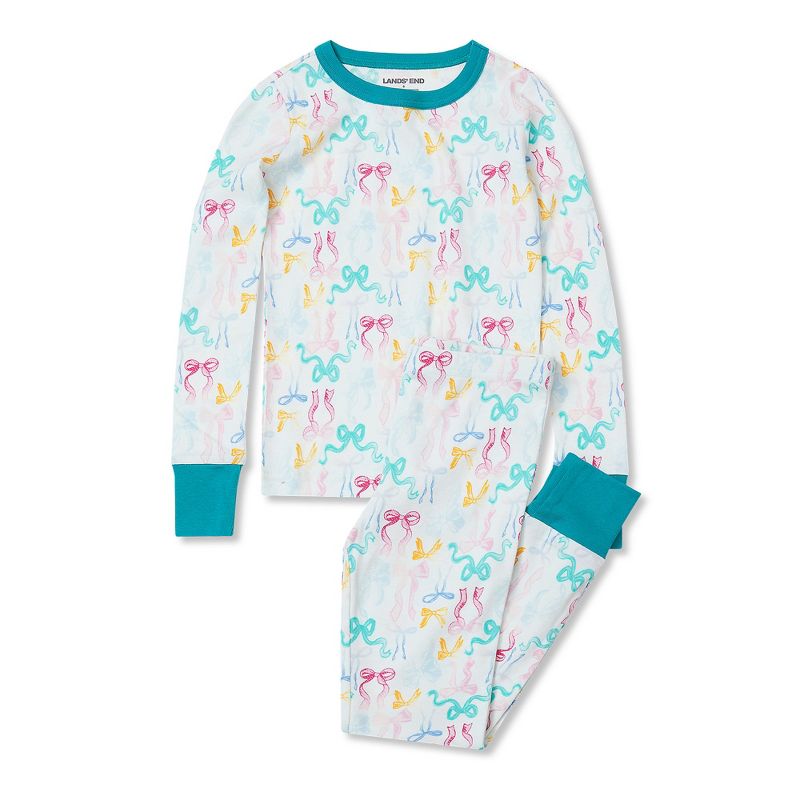Lands' End Kids Pattern Snug Fit Pajama Set (Part 3)