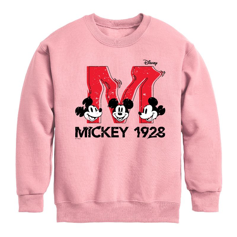 Boys' - Disney - Mickey & Friends Graphic Long Sleeve Fleece Sweatshirt
