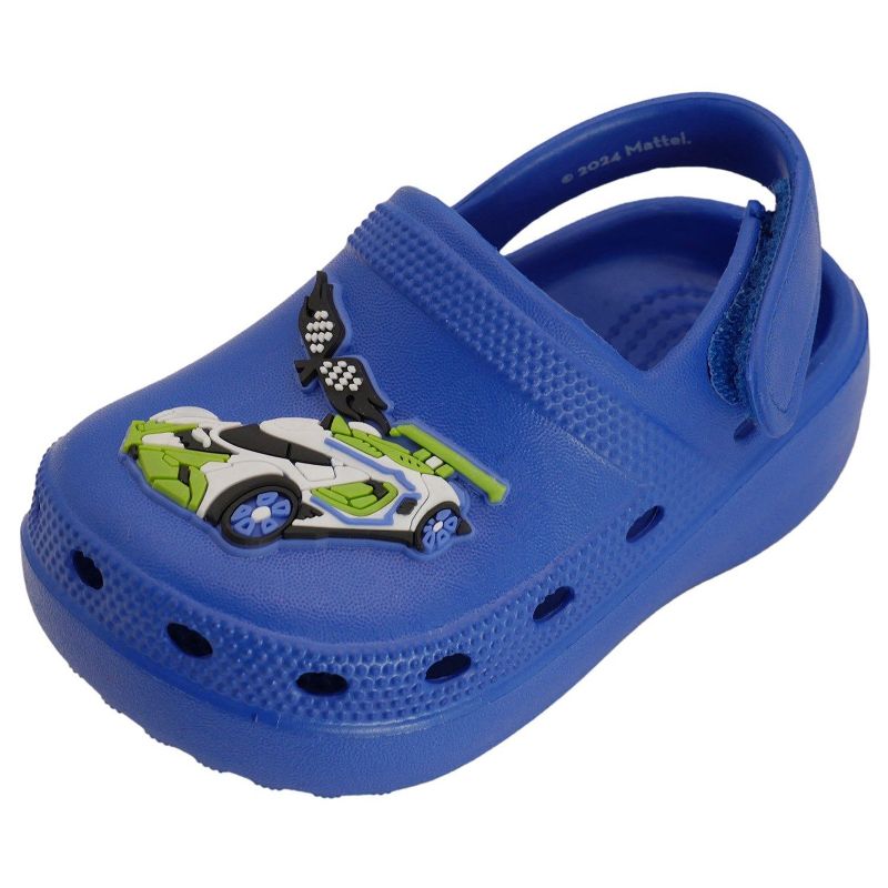 Hot Wheels Toddler Boys' Clogs with Adjustable Strap