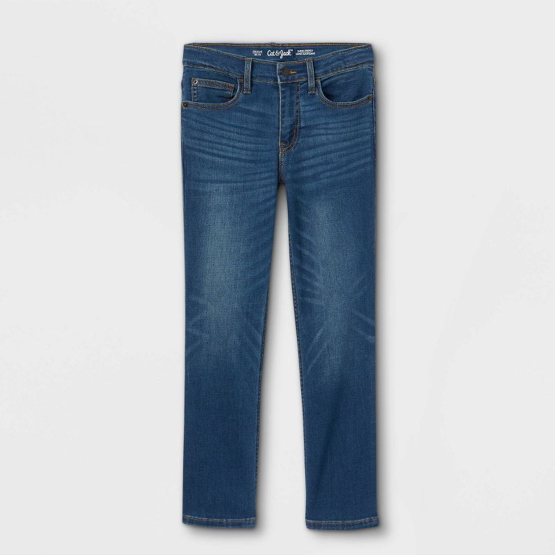 Boys' Stretch Straight Fit Jeans - Cat & Jack™