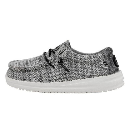 Hey Dude Boys Wally - Boys Comfortable Slip on Shoes