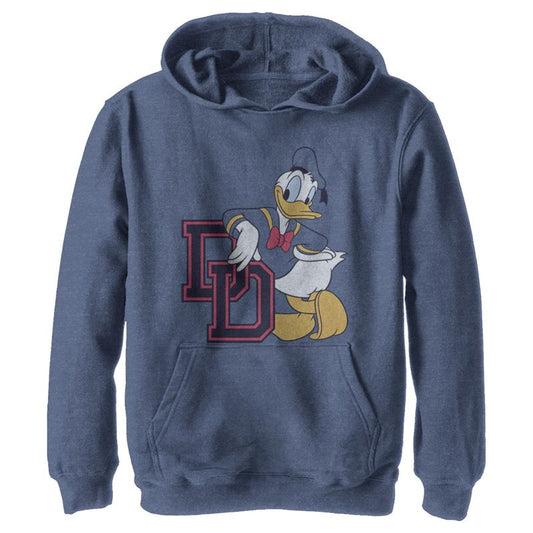 Boy's Disney Donald Duck Athletic Club Pull Over Hoodie