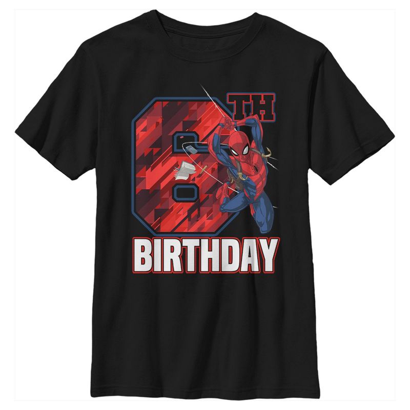 Boy's Marvel 6th Birthday Spidey T-Shirt